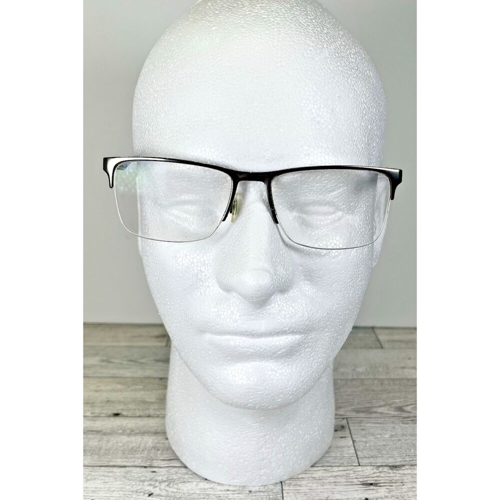 🕶️Ray-Ban RB6335-2855 Half Rim Eyeglass Frames Matte Gunmetal Grey 54/17-145🕶️
